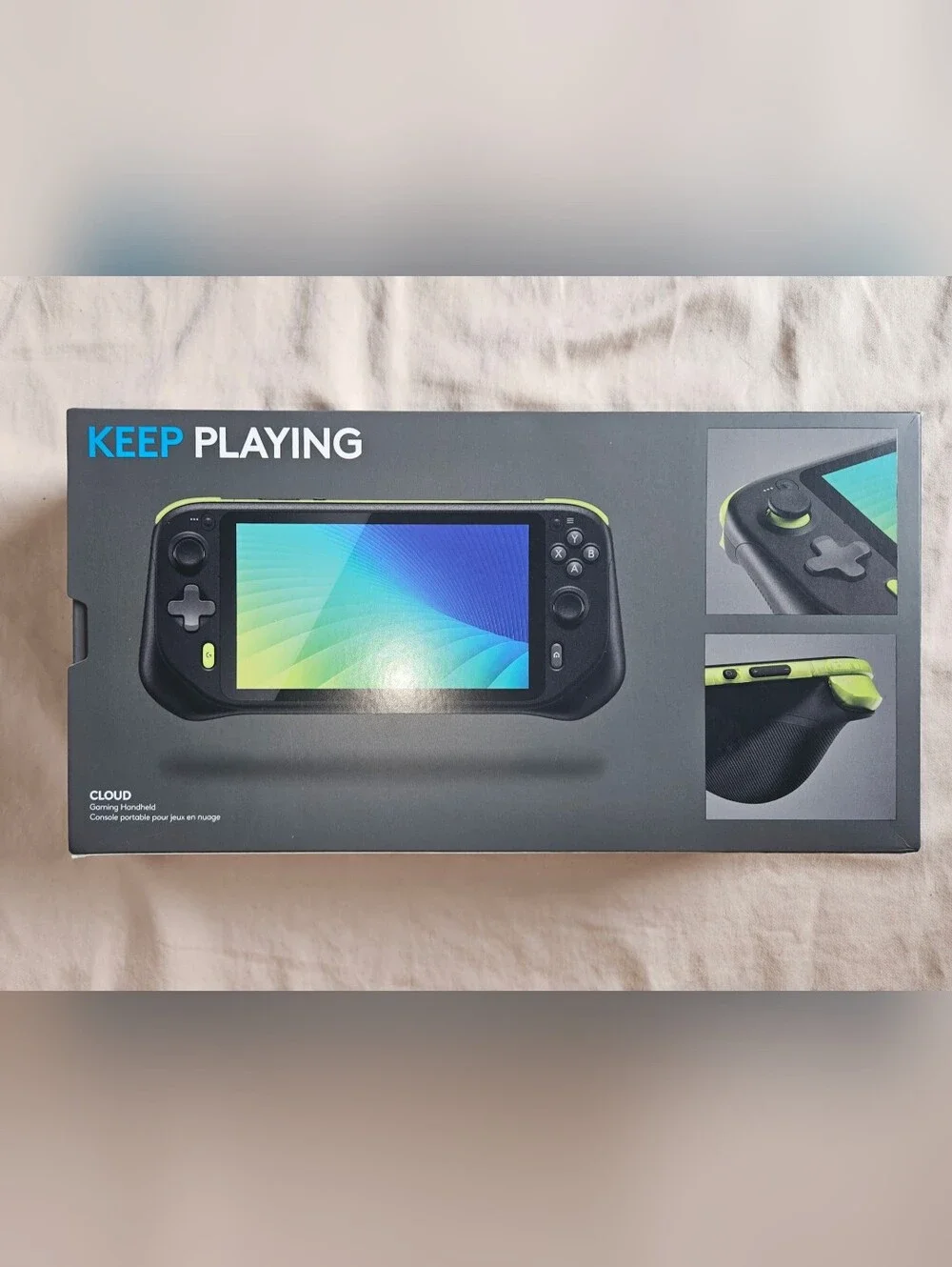 Logitech G Cloud Android Based RARE BLACK Handheld Video Game Console. NIB